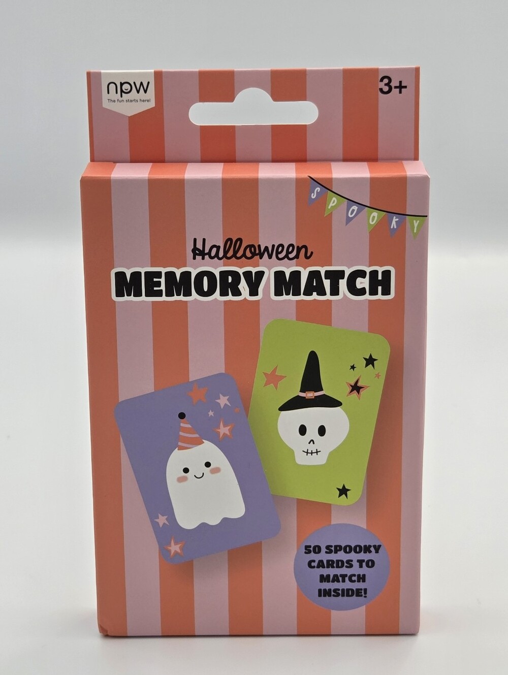 Halloween Memory Match Cards Game Nwt